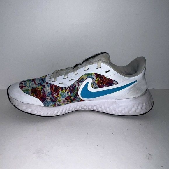 Nike Revolution 5 Fable Shoes Girls Youth Size 6.5Y Multicolor Style CJ2092 100 - Picture 2 of 8